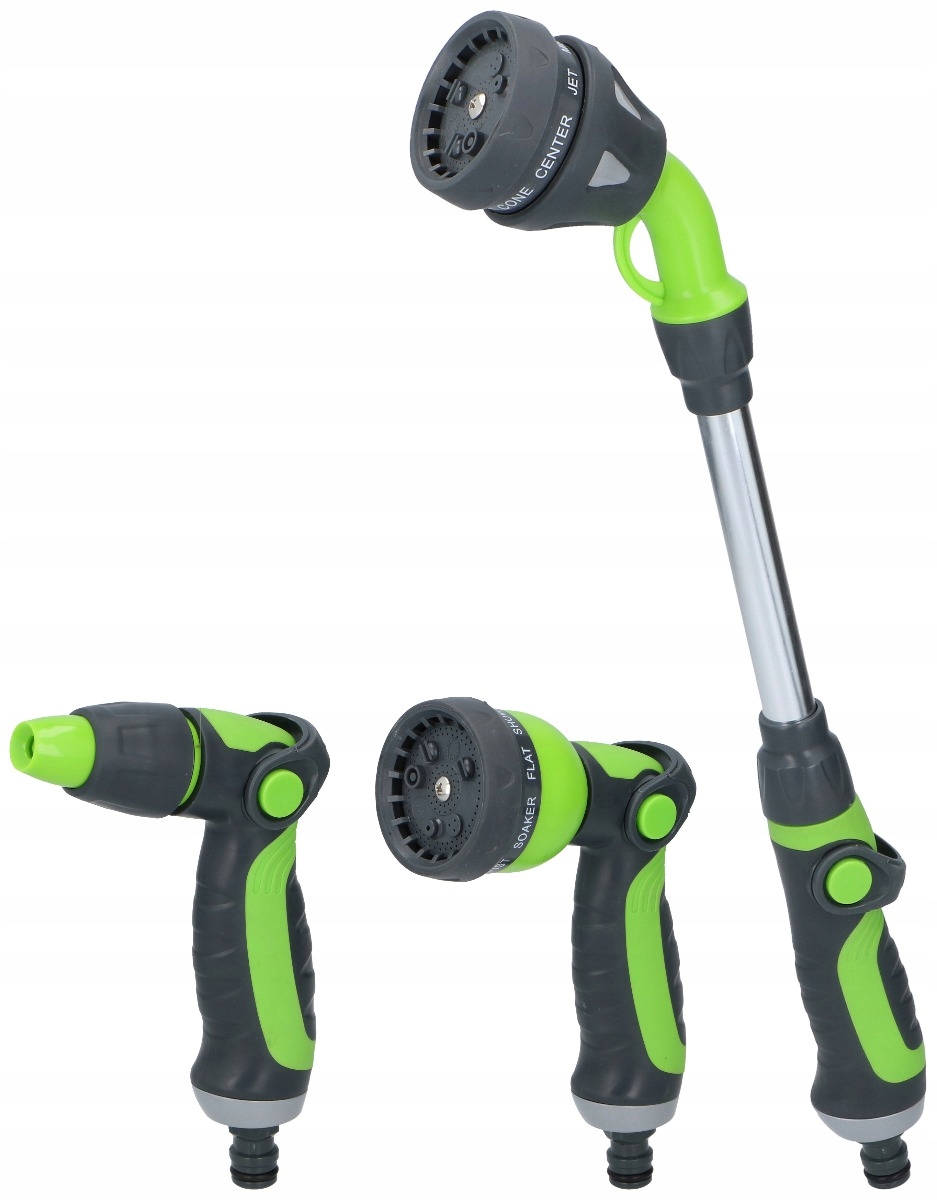 Kinzo Sada pistolí pro na zalévání, 3dílná, 8 funkcí