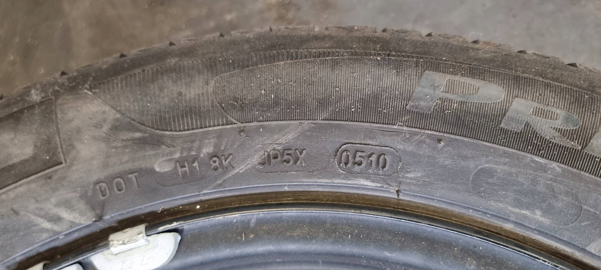 wheel spare 17 225/55 CITROEN C5 II X7