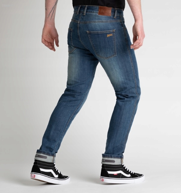 BROGER CALIFORNIA SPODNIE JEANS WASHED BLUE W32L32 Rozmiar M