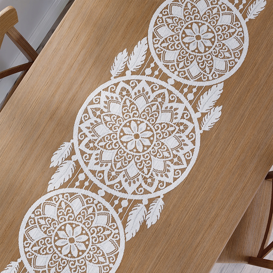 

Alia bieżnik, łapacz snów 36x140cm kolor 001 biały