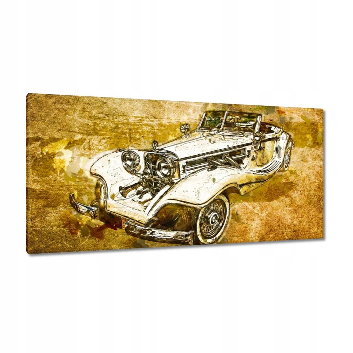 Obrazy 115x55 Historický automobil