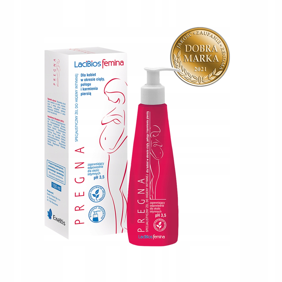 

LaciBios Femina , Żel do higieny intymnej, 150ml