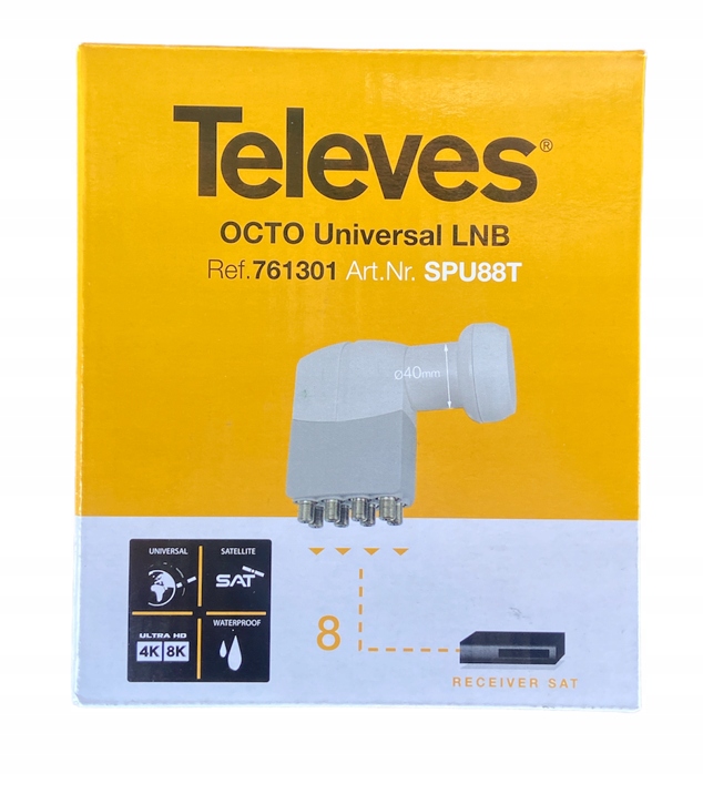 Televes Konwerter Konwenter octo okto 8 wyjść Hd