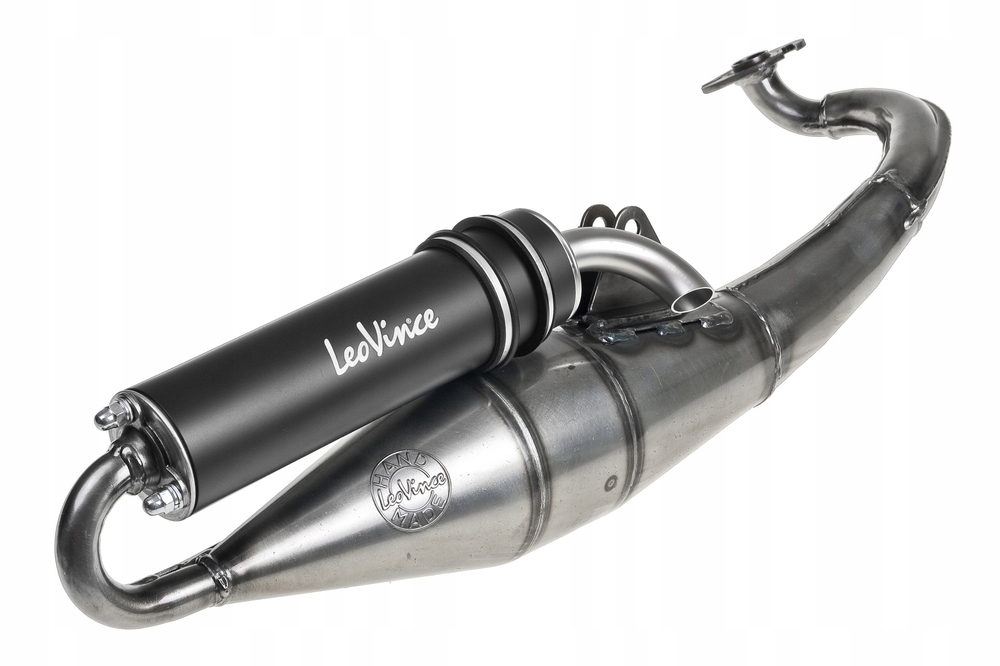 Výfuk LeoVince Tt Black, Minarelli ležatý Benelli Cpi Ktm Malaguti