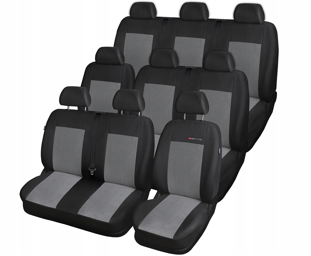 Autopoťahy na mieru pre sedadlá Ford Transit Custom 9-os. 2014-