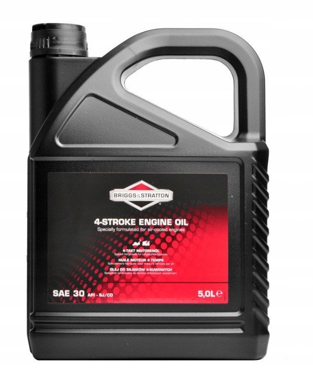 Olej do silników kosiarek i traktorków 4T Briggs&Stratton SAE30 5L