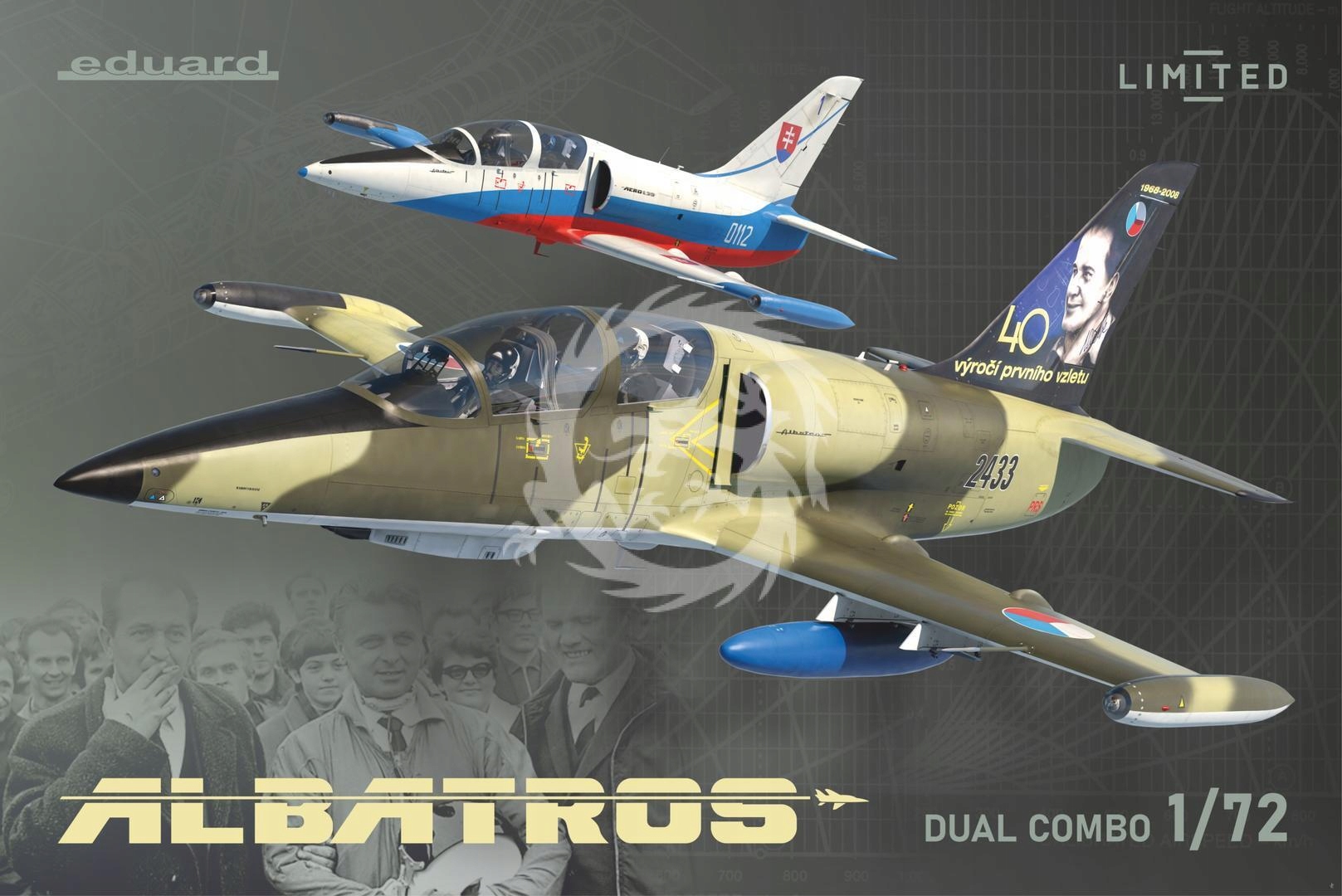 Aero L-39 Albatros dual Combo Eduard 2109 měřítko 1/72