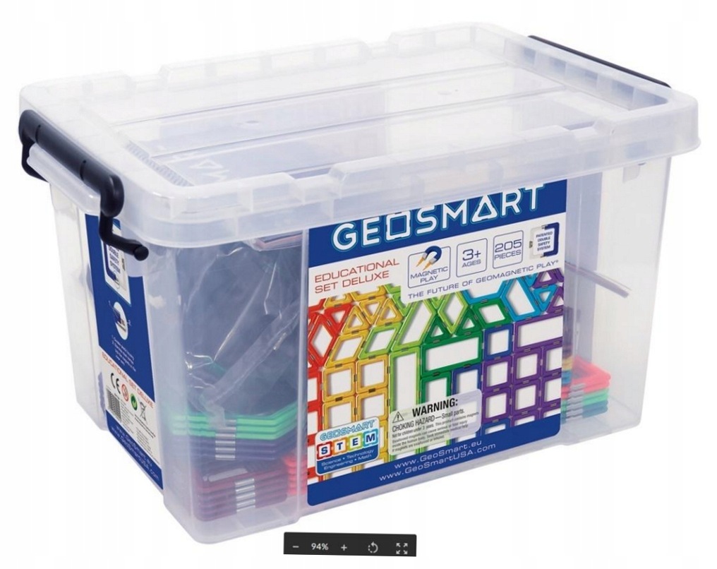 Geo Smart Educational Set Deluxe (205 części) Iuvi
