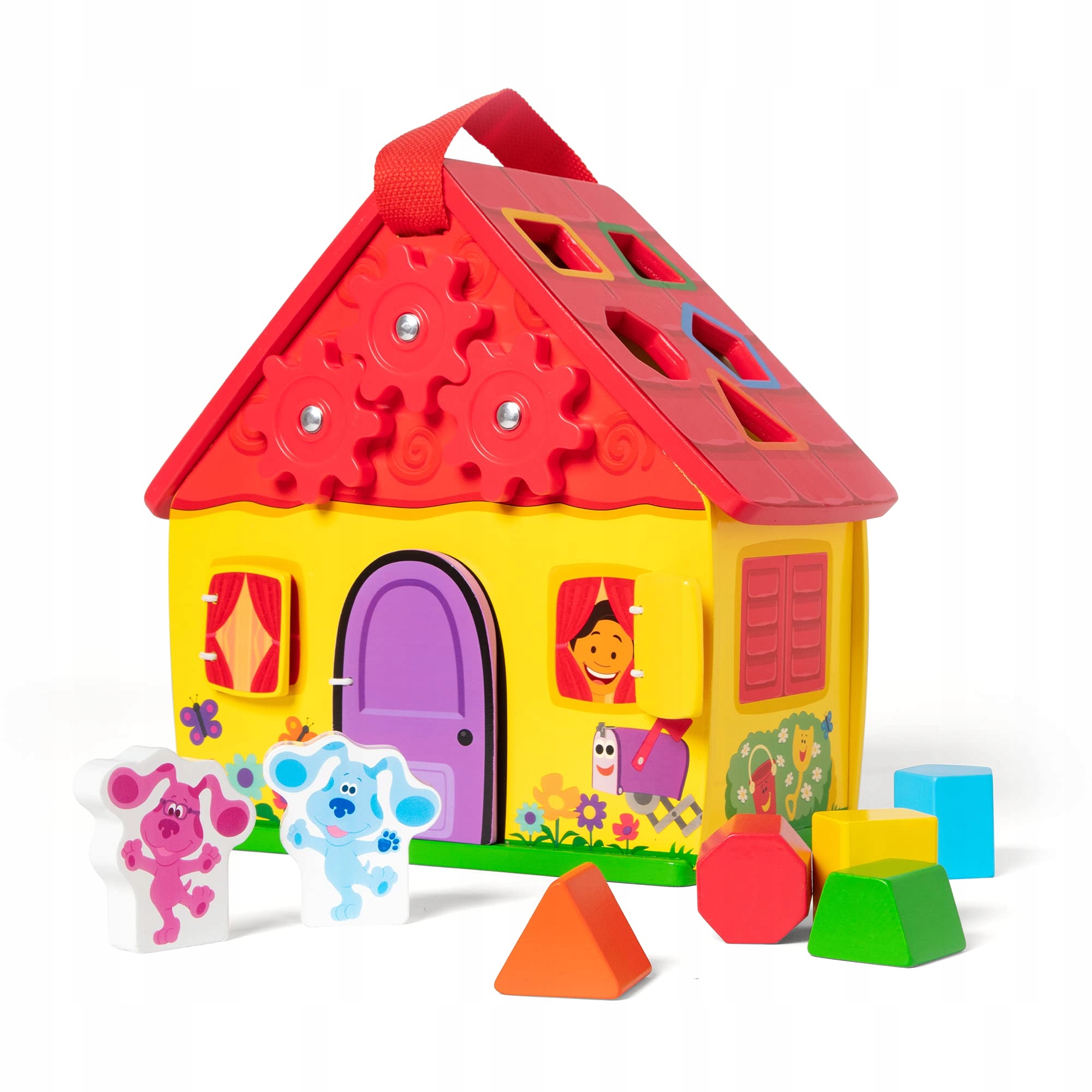 drewniany domek zabawka interaktywana Melissa & Doug Blue's Clues & You!