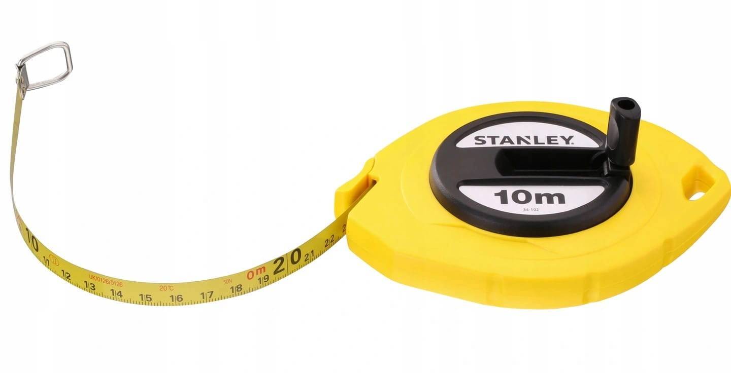 STANLEY 34-102 MIARA TAŚMA MIERNICZA STALOWA 10m EAN (GTIN) 3253560341022