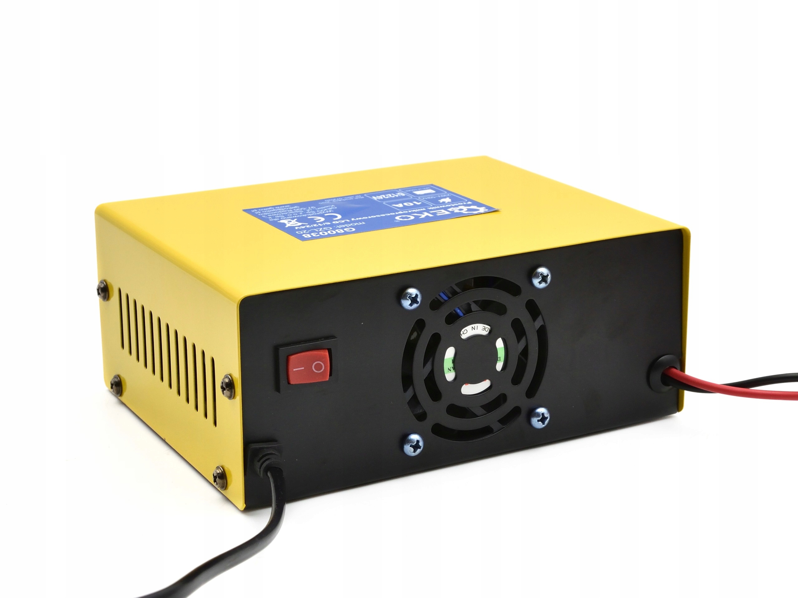 Prostownik mikroprocesorowy LCD 6/12/24V Marka Geko