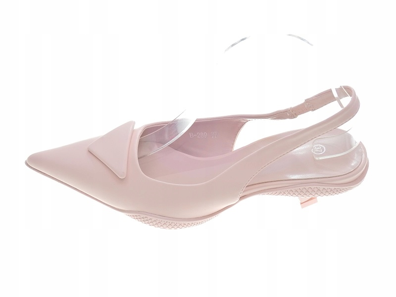 KLASYCZNE CZÓŁENKA NA SZPILCE B-289 Pink r.38 Rozmiar 38