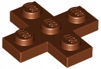 

Lego 15397 Płytka 3x3 Brązowa Nowa (1g)