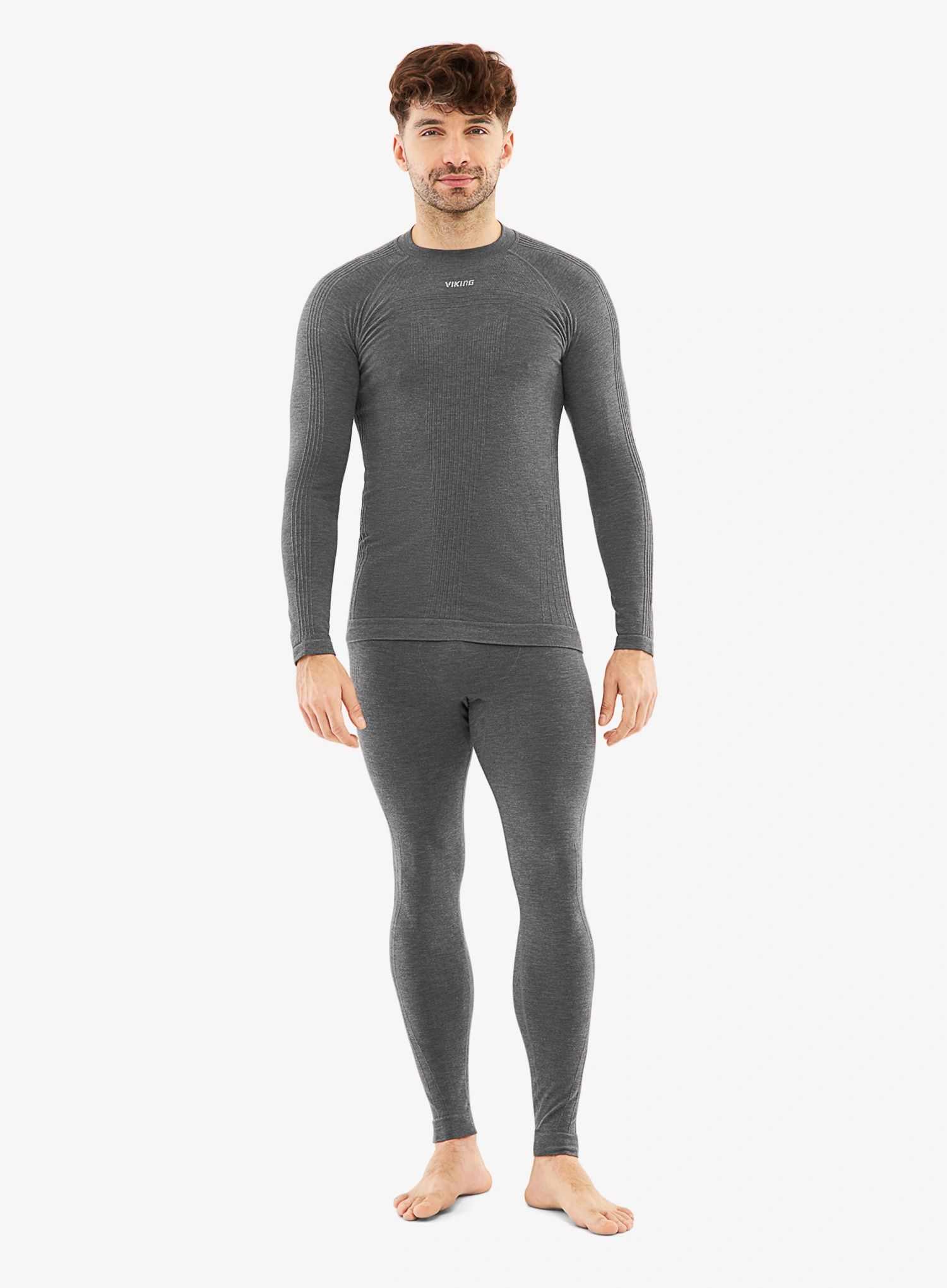 Termoaktivní spodní prádlo Viking Base Layer Viking Tende Set šedá S