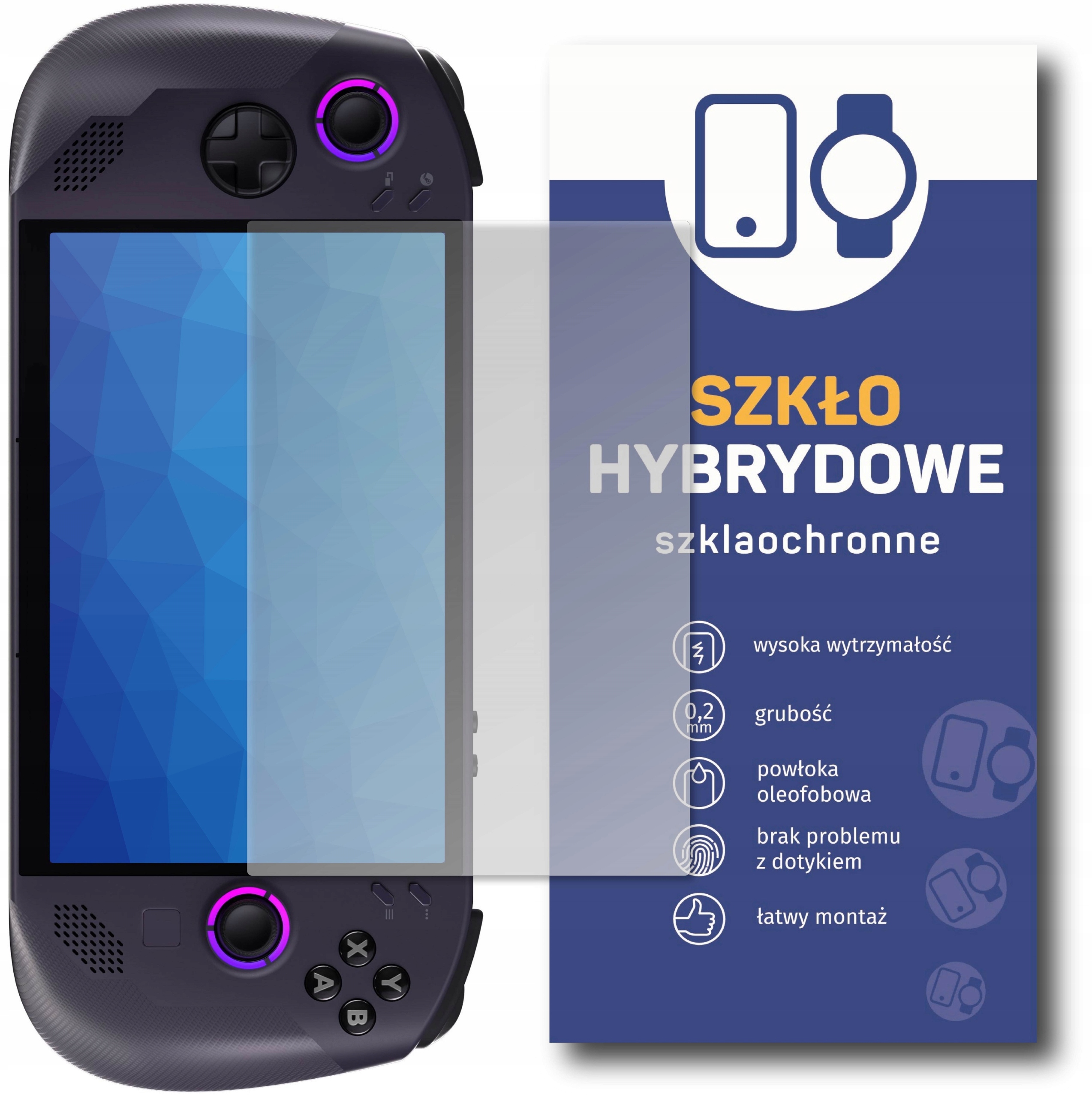 Hybrydowe szkło ochronne do Lenovo Legion GO S