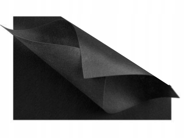 Filc dekoracyjny 2 mm Arkusz 20x30 cm A4 Czarny