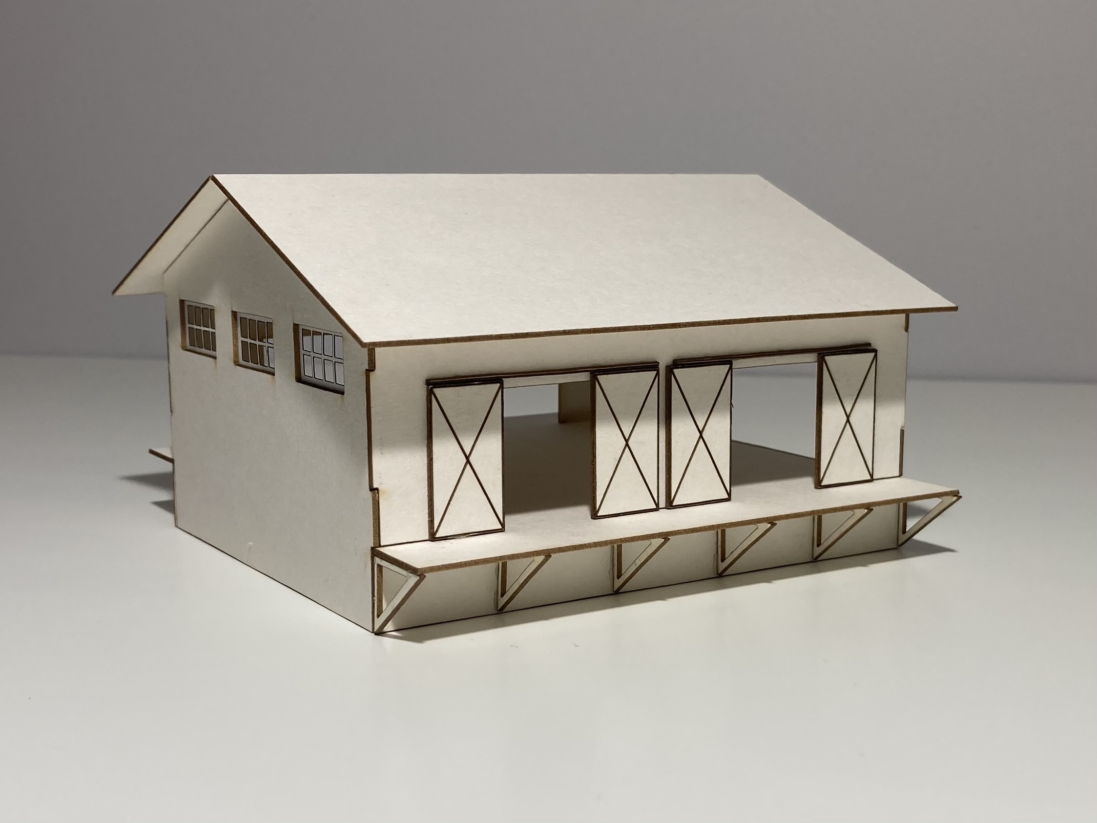 

Magazyn kolejowy H0 1:87 element krańcowy