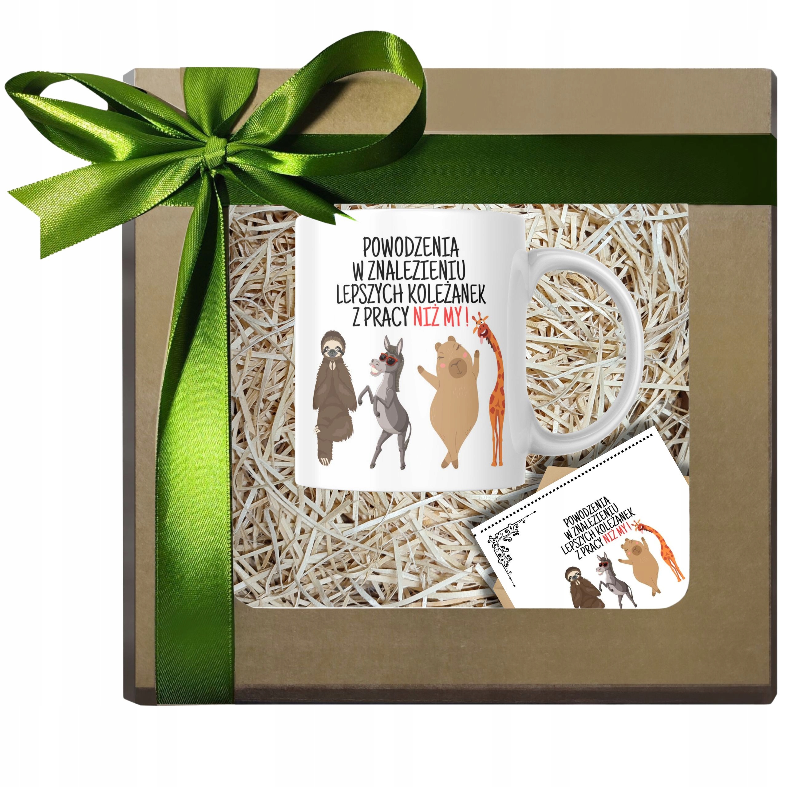 kubek powodzenia w nowej pracy