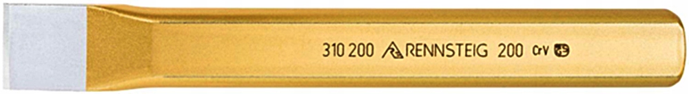 Dłuto przecinak 24x200mm płaski ślusarski 310 200 1 Rennsteig