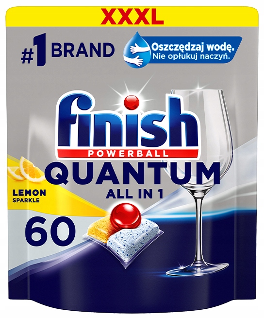 Levně Finish Quantum All in One Kapsle do myčky nádobí 60 kusů