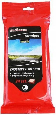 

Chusteczki Ściereczki do szyb Bez smug 24szt