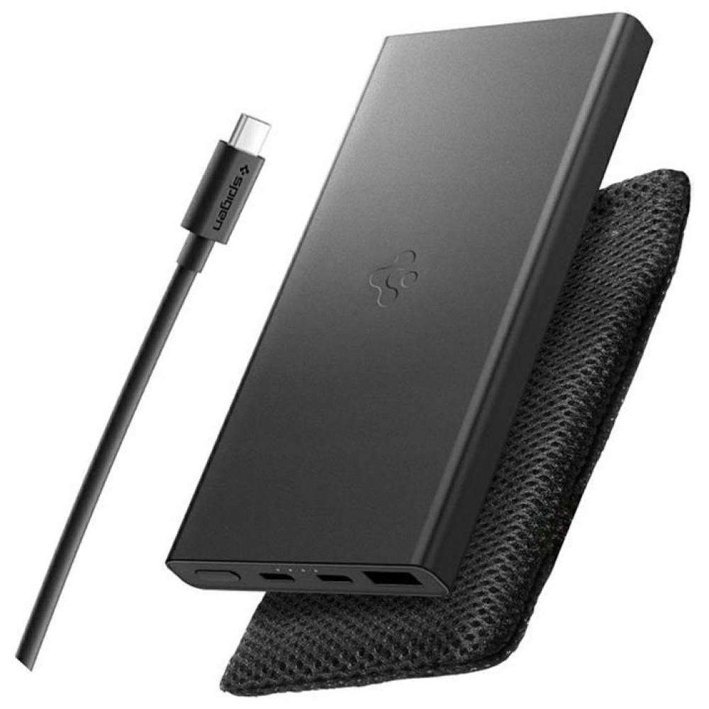 Powerbanka Spigen Essential EA2210 10000 mAh 22.5 W čierna