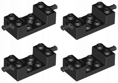 

Lego 18892 Podwozie Pojazdu czarne (10g) 4 szt.