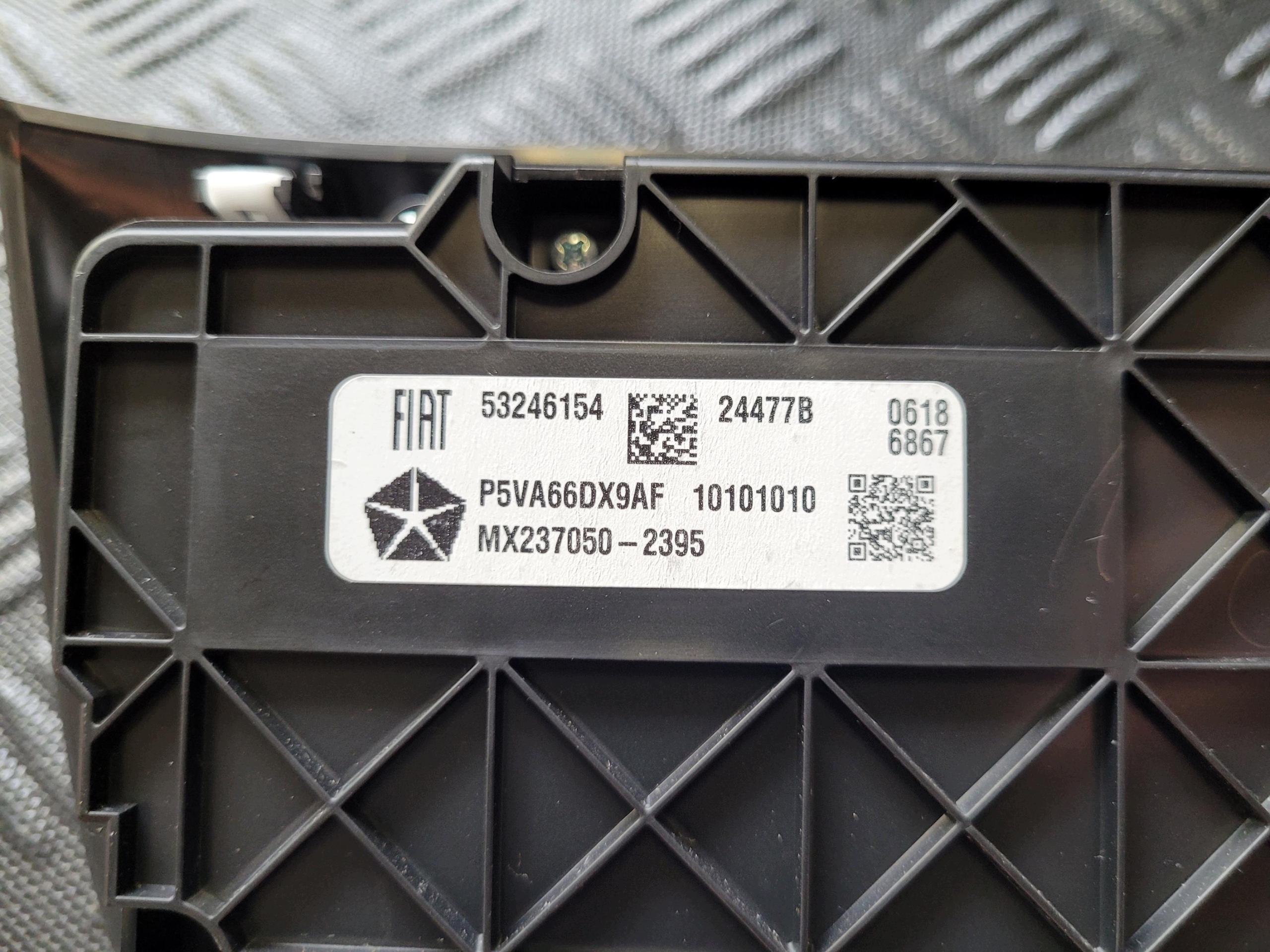 53246154 PANEL klimaanlage JEEP COMPASS II