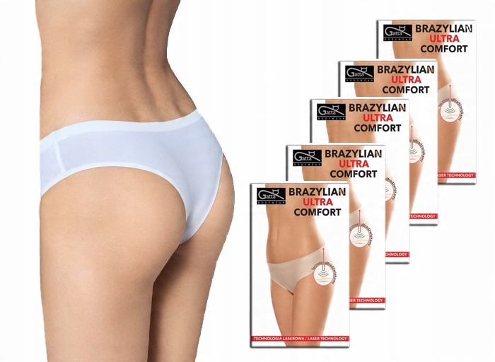 

Gatta Figi Brazylian Comfort 5szt. Xs białe