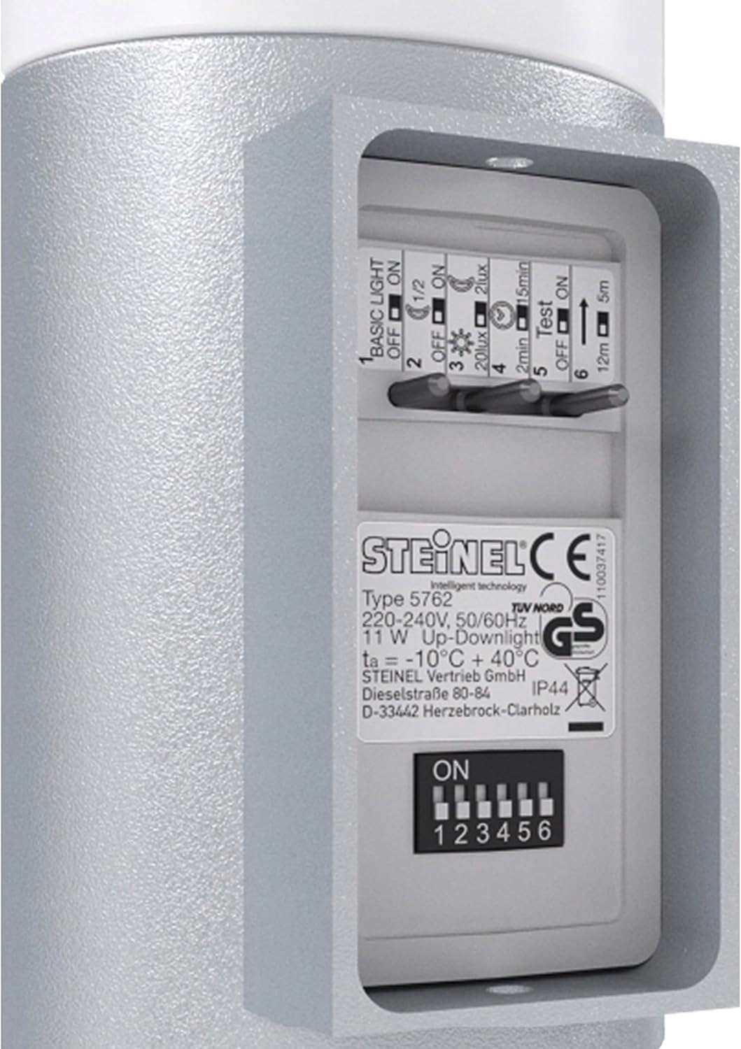 Steinel L 910 S Lampa Zewnętrzna LED Z Czujnikiem Ruchu Antracyt IP44 — miniatura 6