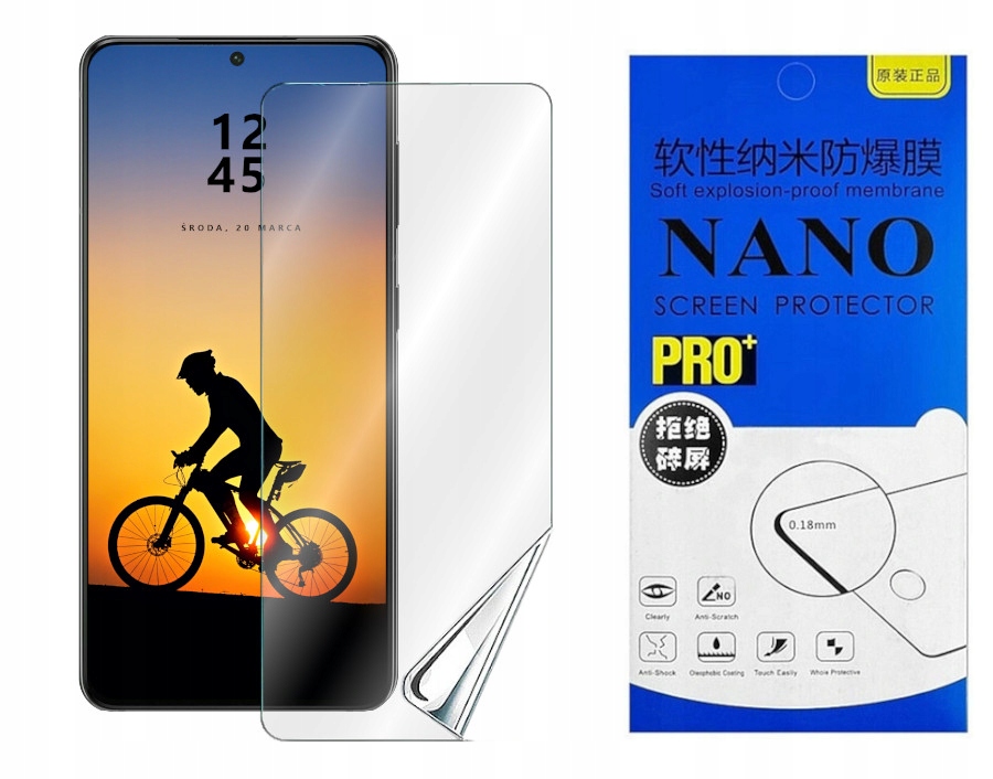 

Folia Hydrożel Hydrogel Do Redmi Note 12 Pro Pro+