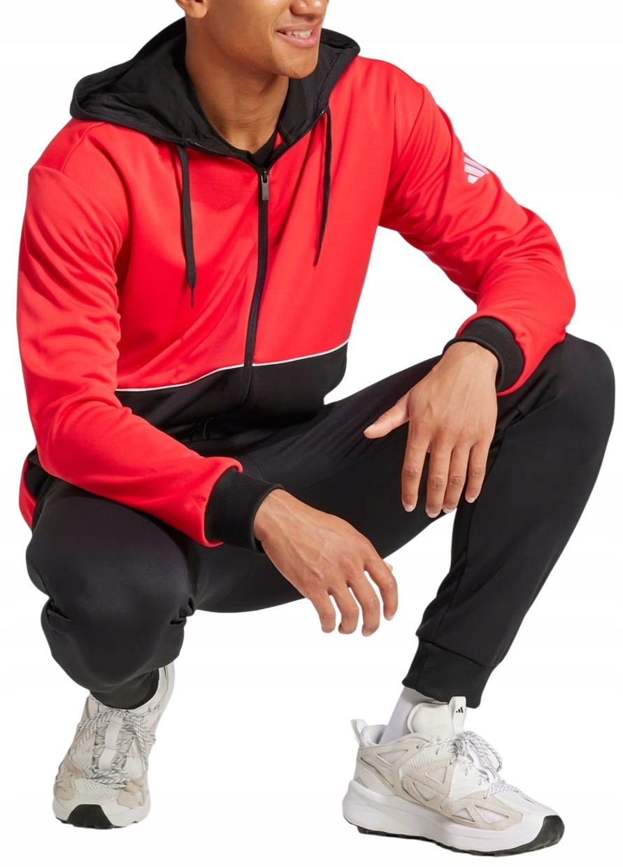 Adidas Dres Męski Komplet Bluza Spodnie Sportowy Treningowy