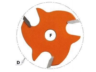 Cmt 822.330.11 Čepel Hm 47,6 mm Z3 Otvor 8 mm