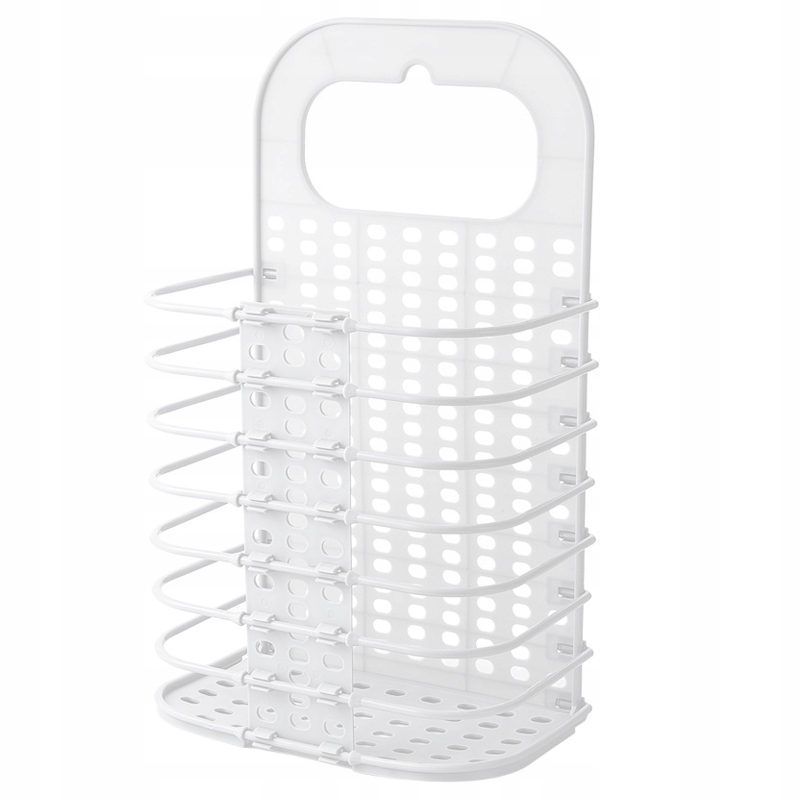 

Wiszący kosz na pranie biały