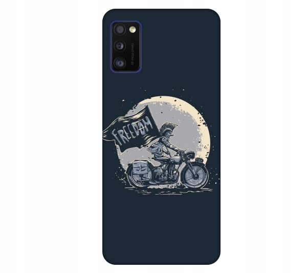 

Etui na telefon Samsung Galaxy A41 Punk motor woln