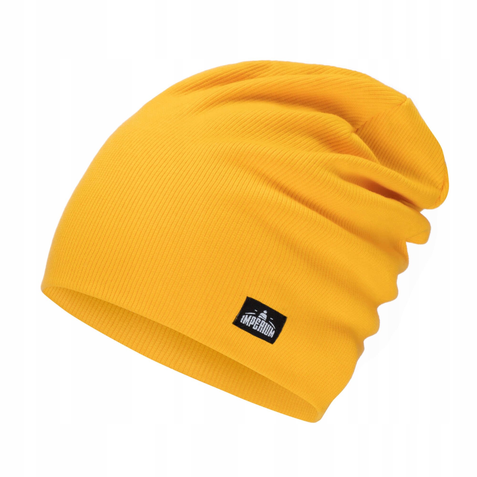 

Czapka damska bawełniana Wiosna Jesień Słon. Żółta