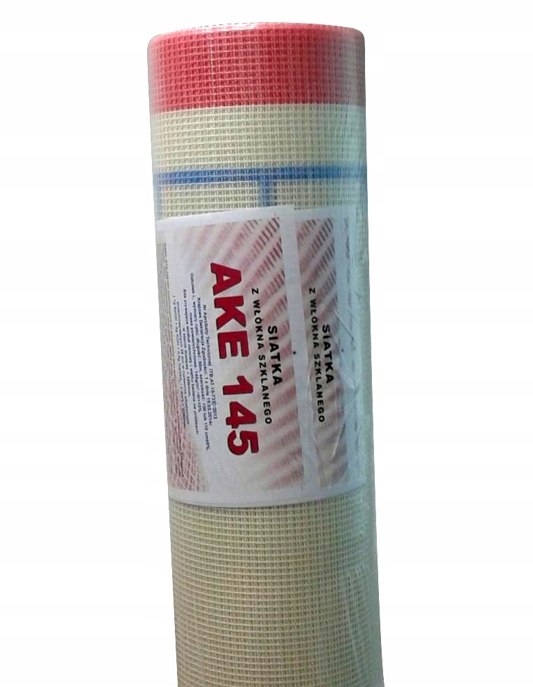SIATKA ELEWACYJNA PODTYNKOWA AKE BIAŁA 145g/m2