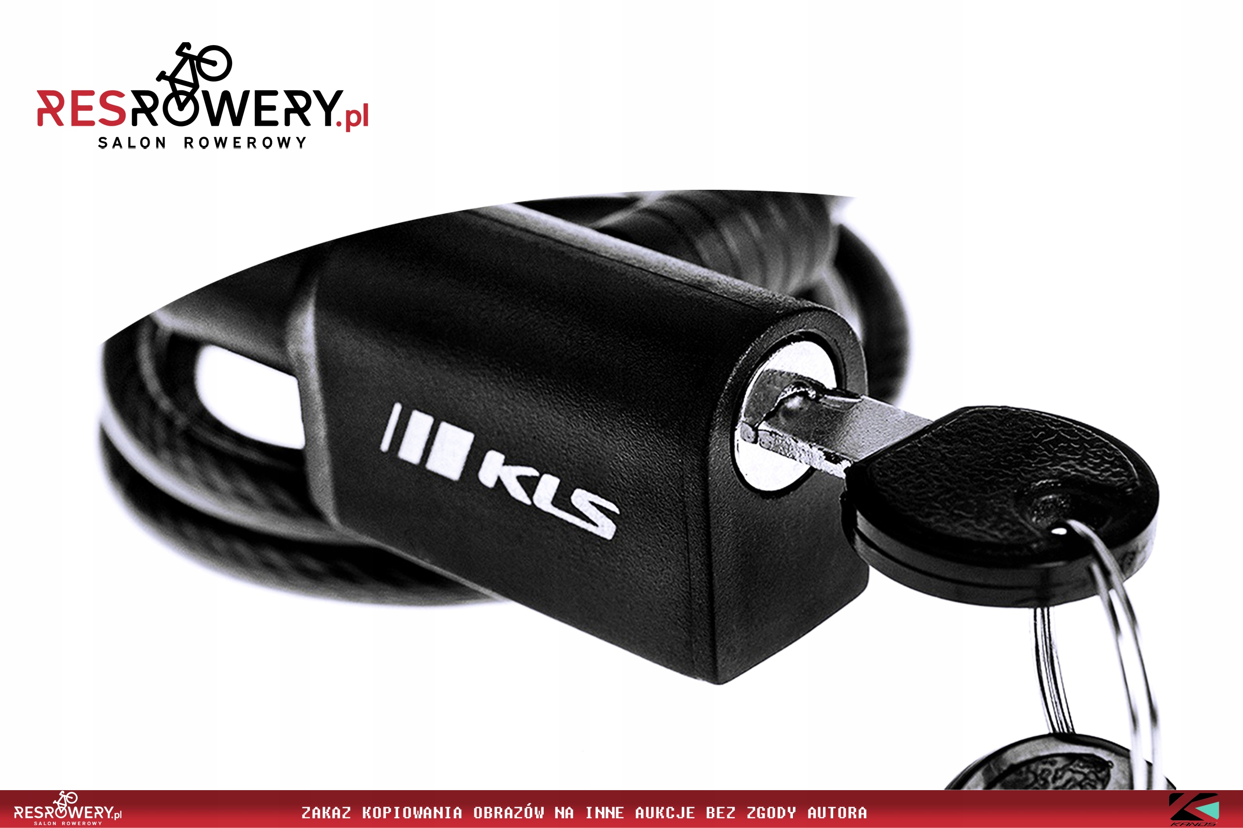 ZAMKNIĘCIE ROWEROWE SPIRALNE KELLYS KLS BILL 800MM Model BILL