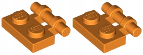 

Lego Pł. Uchwyt 1x2 Pomarańczowa (2540/4190164) x2