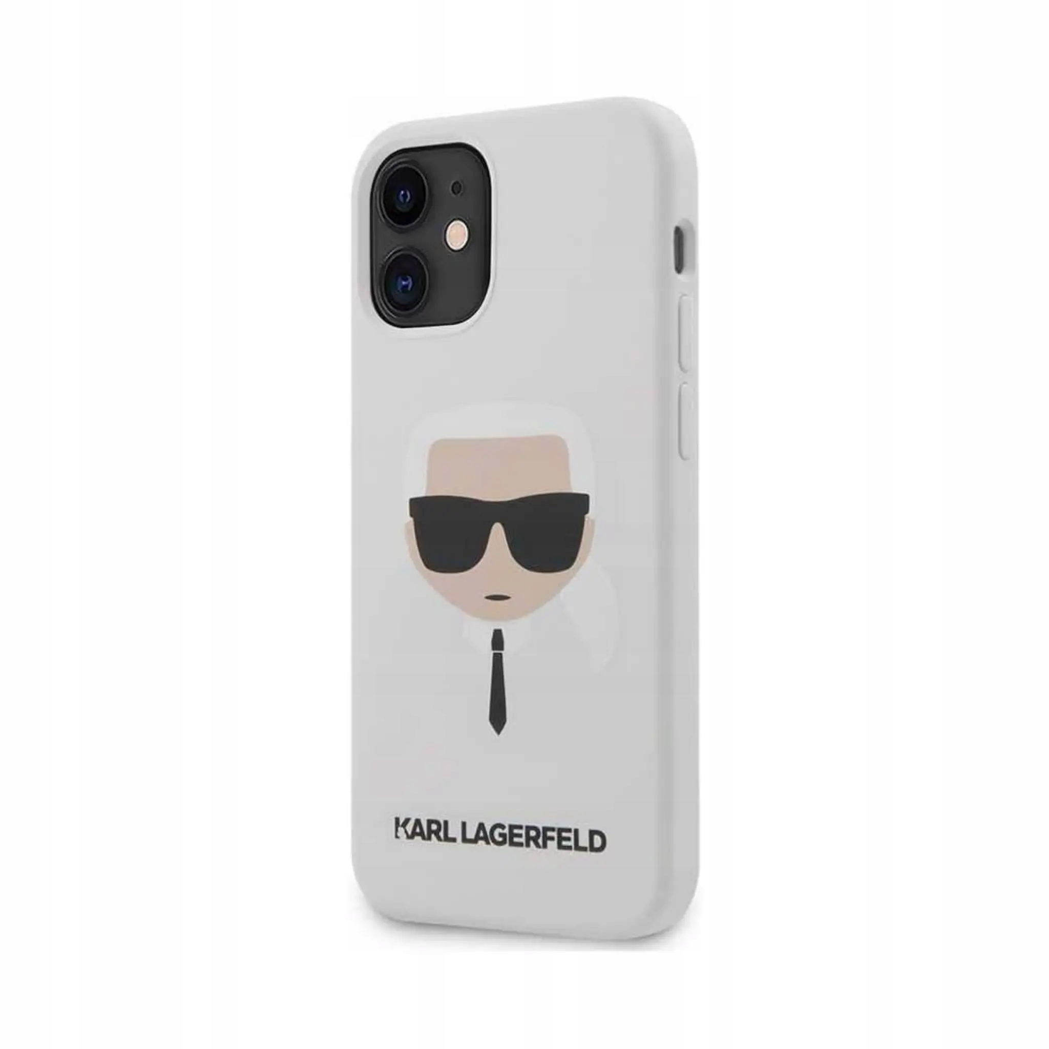 Karl Lagerfeld Karl's Head Case, biały iPhone 12 Mini
