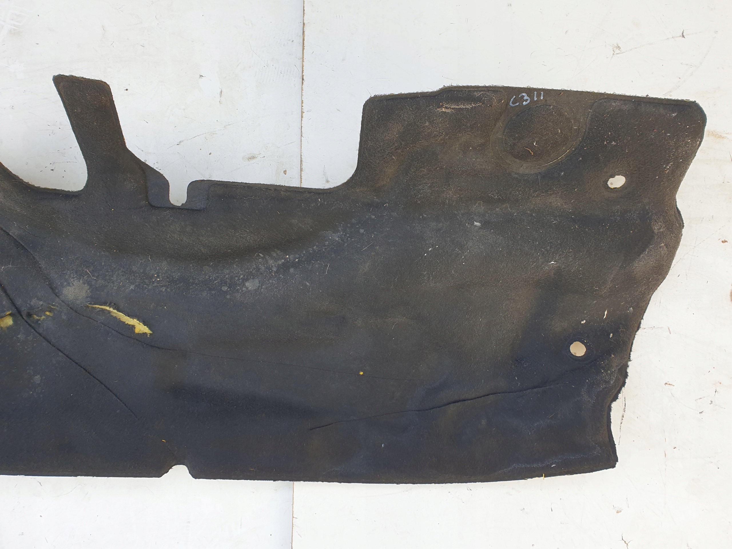 hangszigetelő KOMORY a motrot CITROEN C3 II 2010- 9683666580