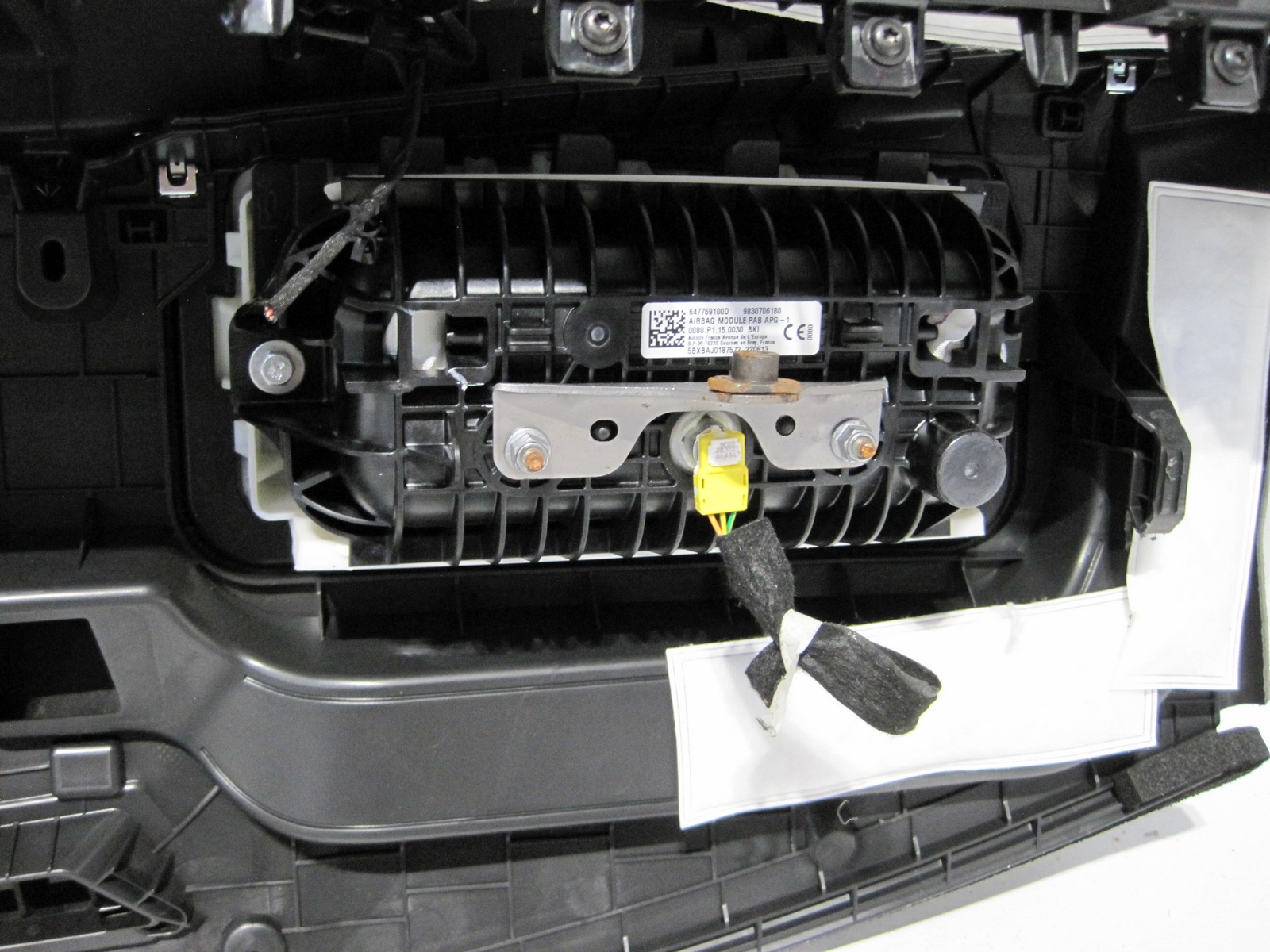 dashboard CITROEN C5X HEAD UP