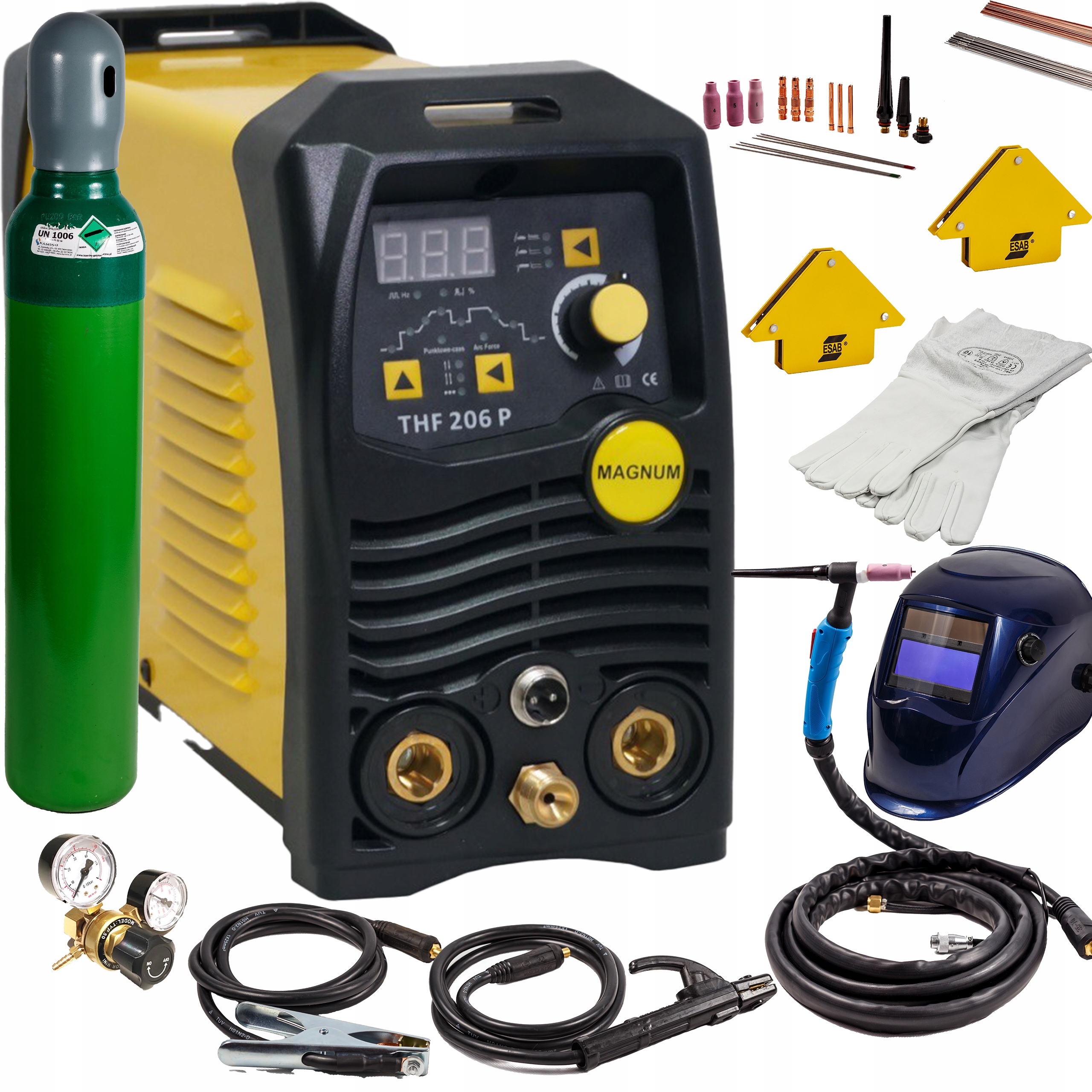 

Spawarka Inwertorowa Magnum Tig 200 DC Nierdzewka