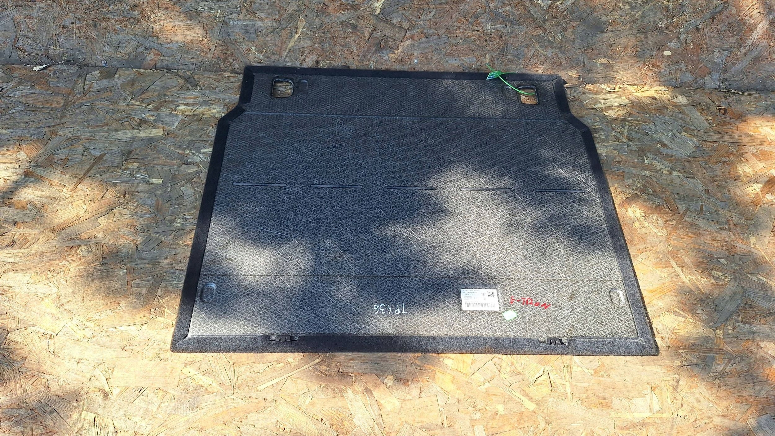 mats floor boot 9J1861531 AUDI E-TRON GT PORSCHE TAYCAN 9J1
