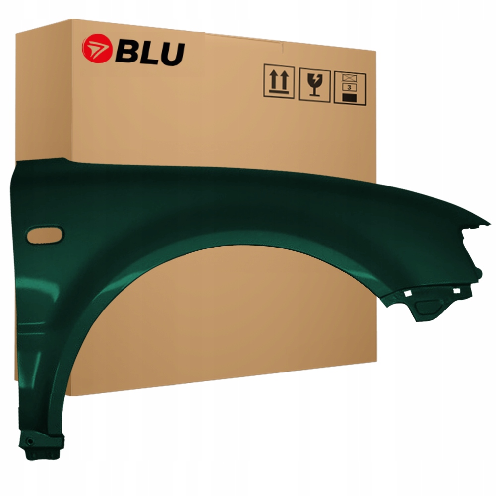 Blu Blatník Vw Passat B5 LC6N pravý zelený 96-00 přední