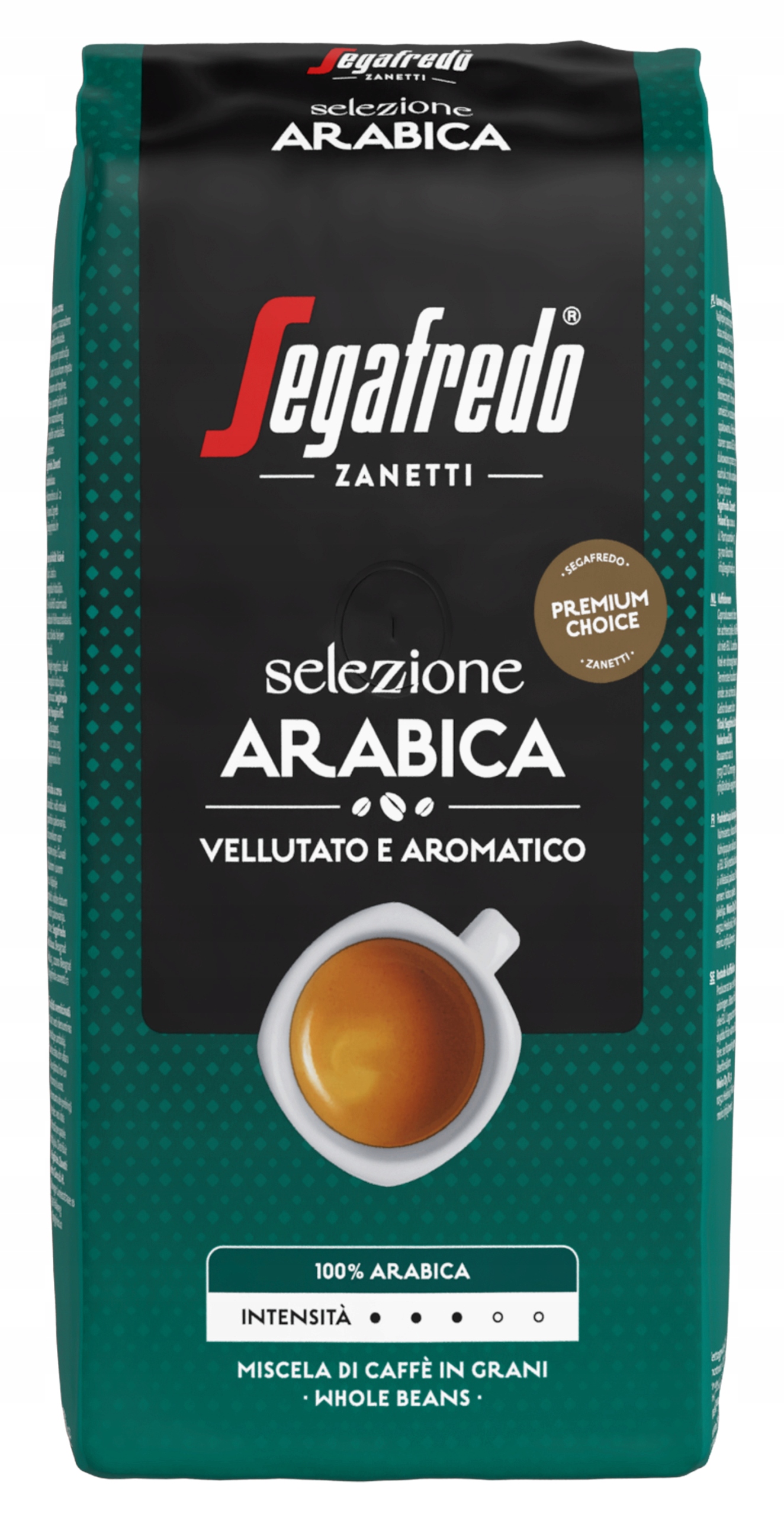 Levně Kávová zrna Segafredo Zanetti Sagafredo Selezione Arabica 1000 g
