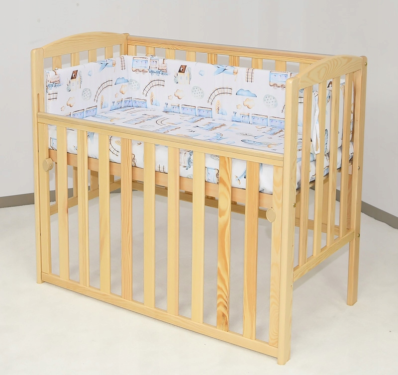 8el ŁÓŻECZKO OPUSZCZANY BOK 100x50 MATERAC POŚCIEL