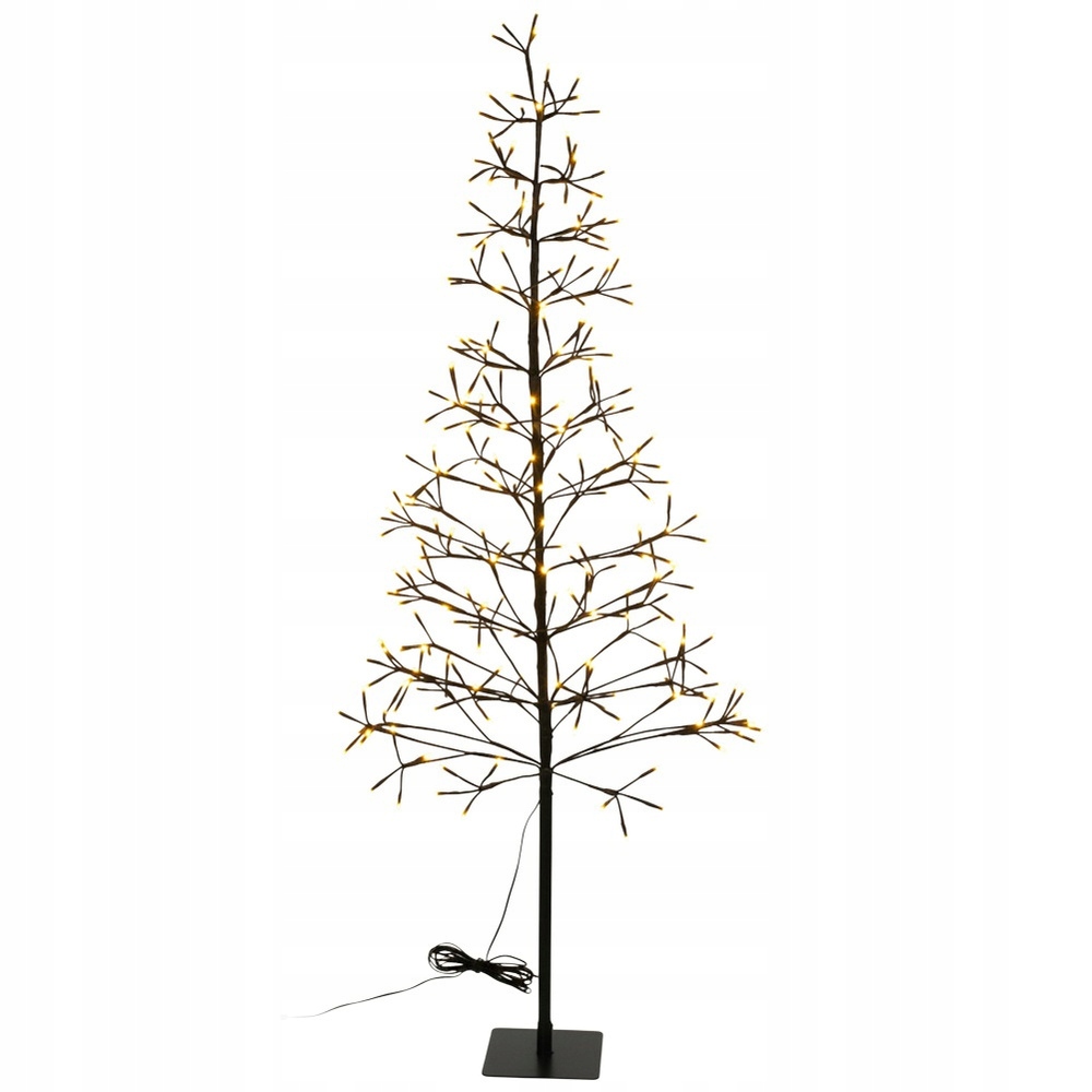 Vánoční stromek, svítící, dekorativní venkovní zahradní lampy, 150 cm