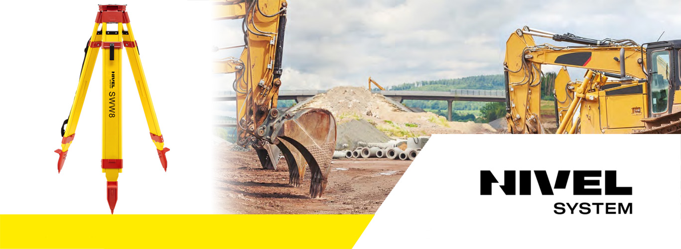 STATYW DREWNIANY PŁASKA GŁOWICA NIVEL SYSTEM SWW8 Marka Nivel System