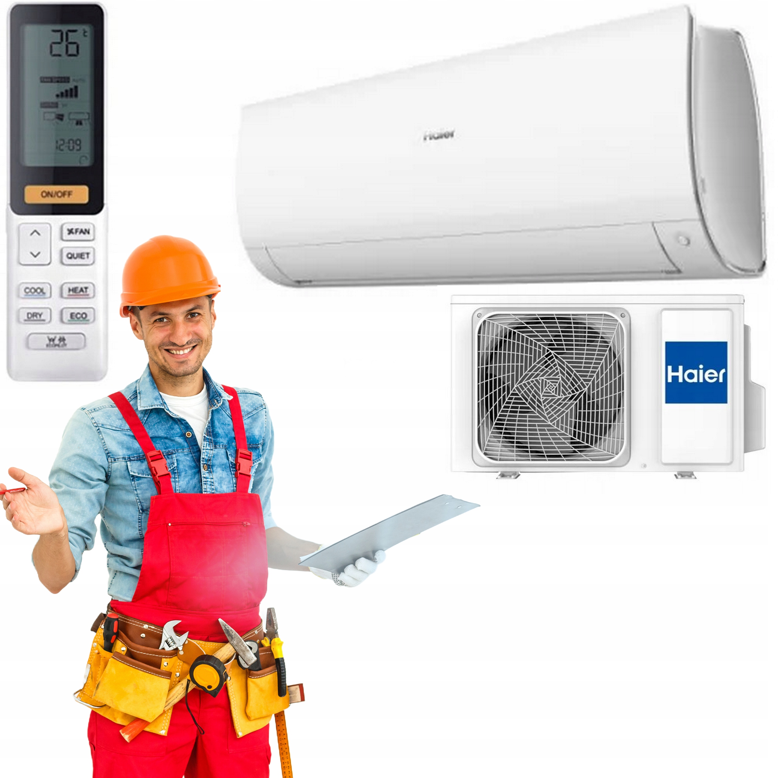 Nástenná Klimatizácia Haier Nordic Flexis Plus White Matt 5.2kW Wifi ovládač